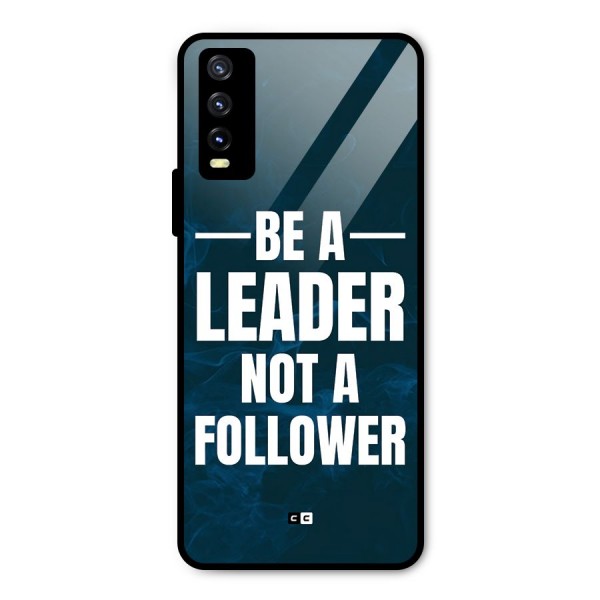 Be A Leader Metal Back Case for Vivo Y20 2021