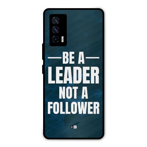 Be A Leader Metal Back Case for iQOO 7 5G