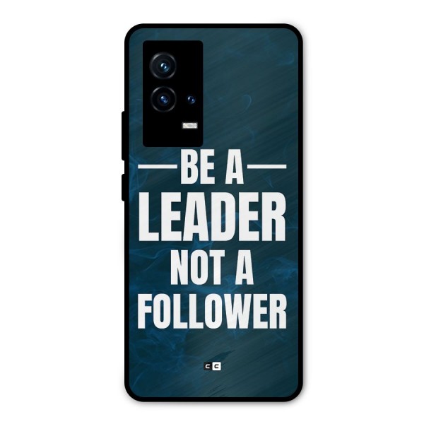 Be A Leader Metal Back Case for iQOO 9 5G