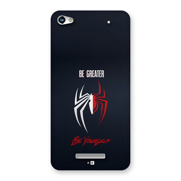 Be Greater Back Case for Canvas Hue 2 A316