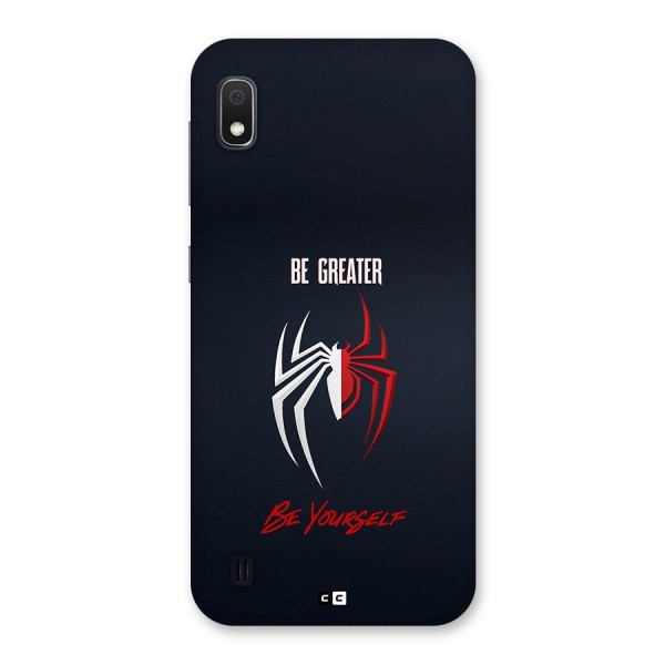 Be Greater Back Case for Galaxy A10