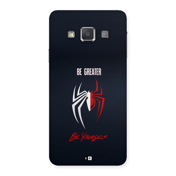 Be Greater Back Case for Galaxy A3