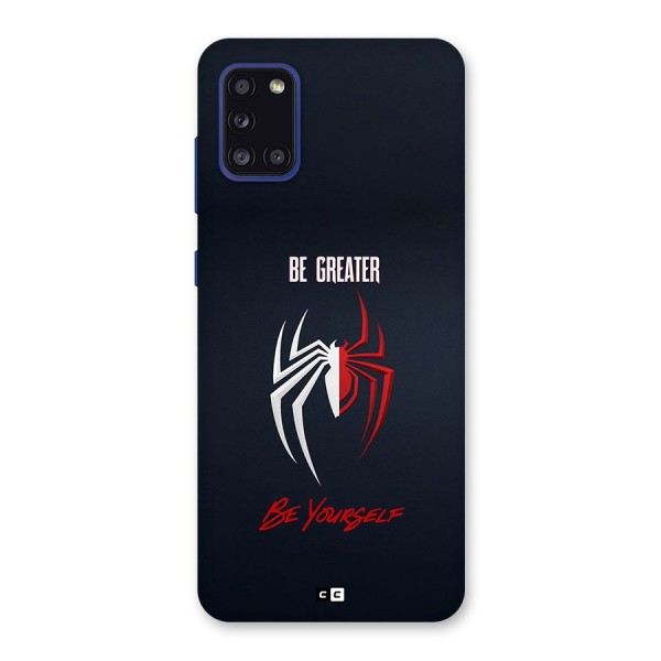 Be Greater Back Case for Galaxy A31