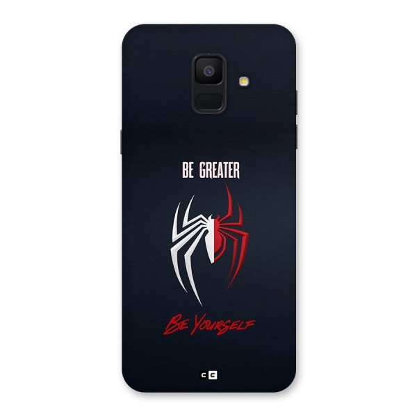 Be Greater Back Case for Galaxy A6 (2018)