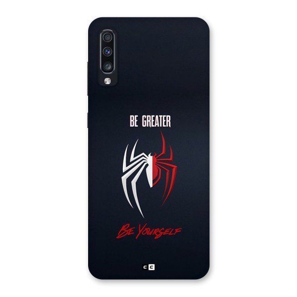 Be Greater Back Case for Galaxy A70s