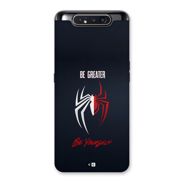 Be Greater Back Case for Galaxy A80