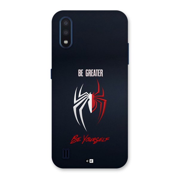 Be Greater Back Case for Galaxy M01