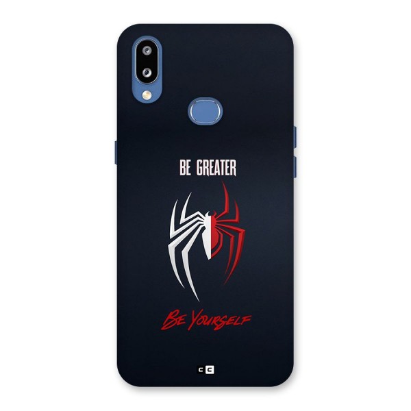 Be Greater Back Case for Galaxy M01s