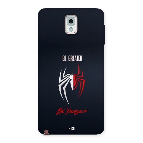 Be Greater Back Case for Galaxy Note 3