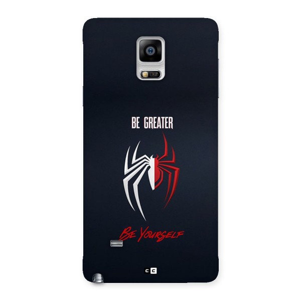 Be Greater Back Case for Galaxy Note 4