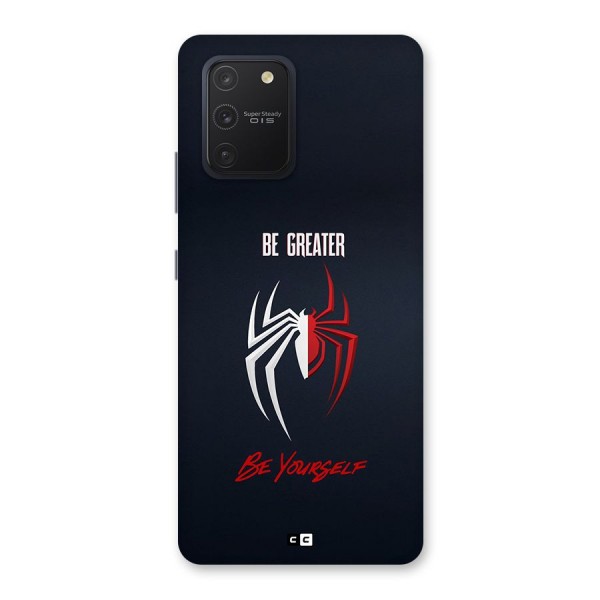 Be Greater Back Case for Galaxy S10 Lite