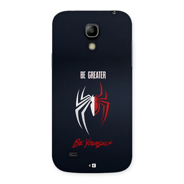 Be Greater Back Case for Galaxy S4 Mini