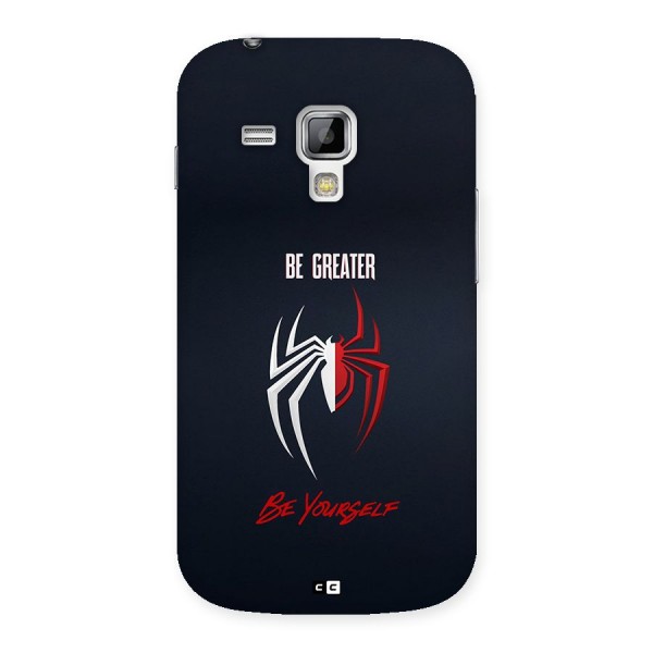 Be Greater Back Case for Galaxy S Duos