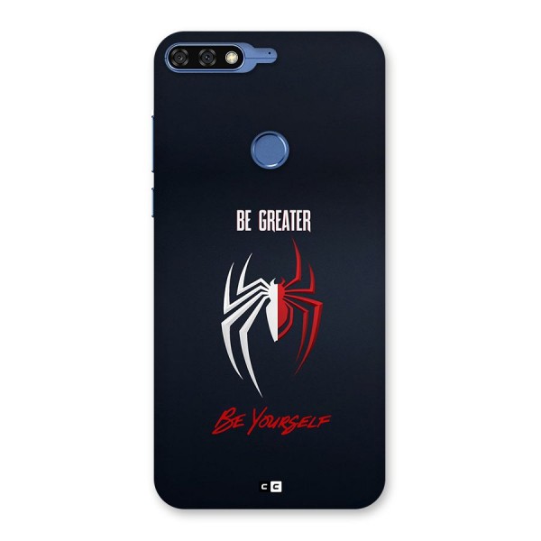 Be Greater Back Case for Honor 7C