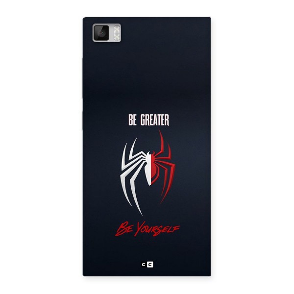 Be Greater Back Case for Mi3