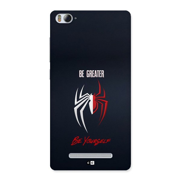 Be Greater Back Case for Mi4i