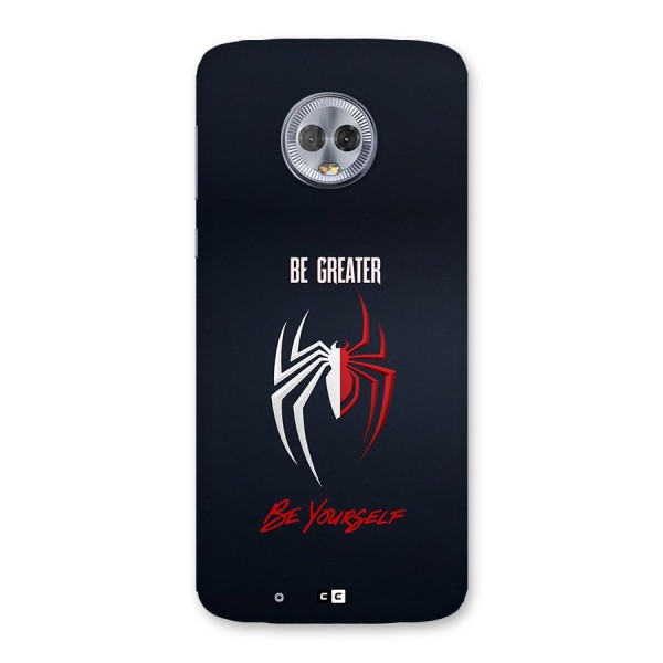 Be Greater Back Case for Moto G6