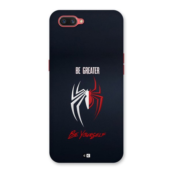 Be Greater Back Case for Oppo A3s