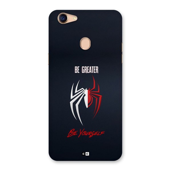 Be Greater Back Case for Oppo F5 Youth