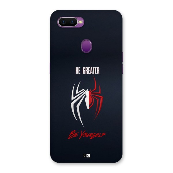 Be Greater Back Case for Oppo F9