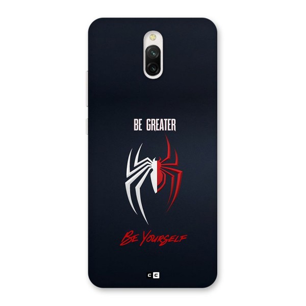 Be Greater Back Case for Redmi 8A Dual