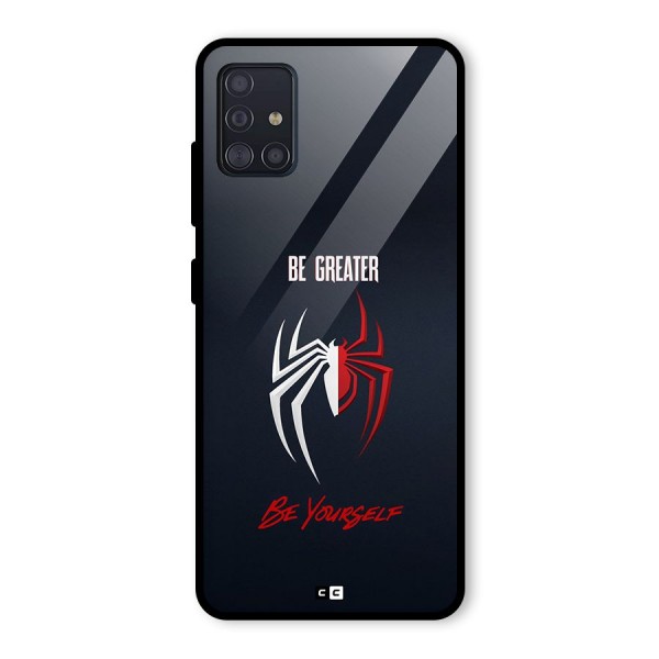 Be Greater Glass Back Case for Galaxy A51