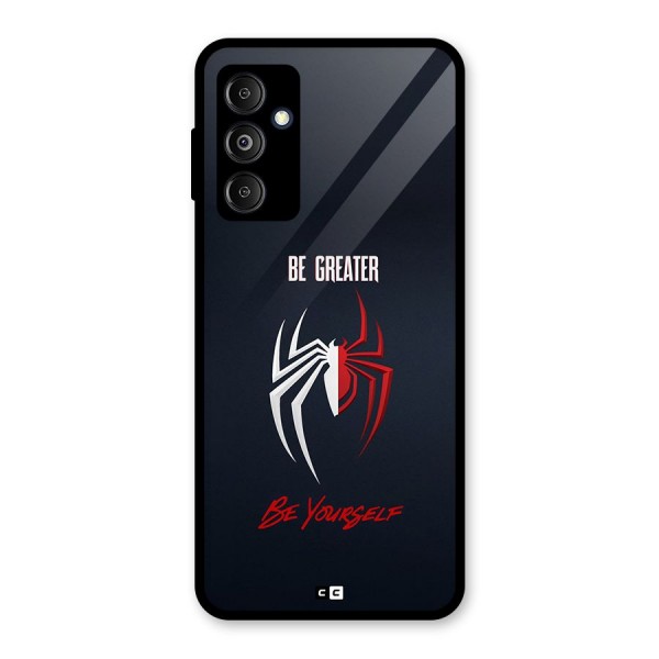 Be Greater Glass Back Case for Galaxy M14 5G