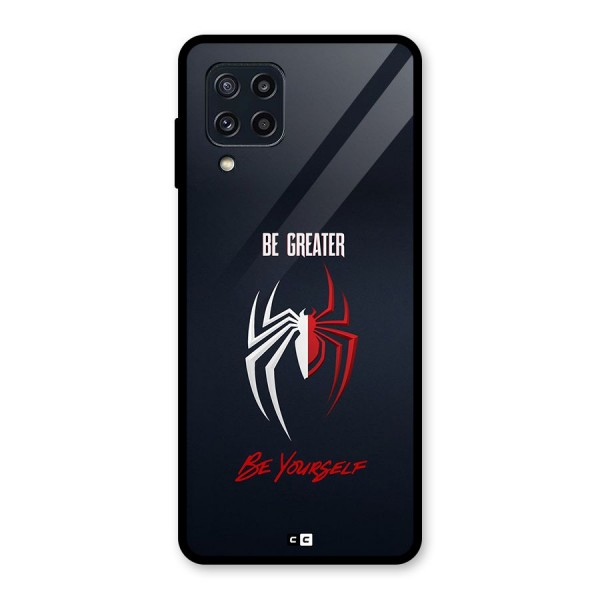 Be Greater Glass Back Case for Galaxy M32