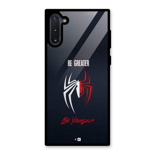 Be Greater Glass Back Case for Galaxy Note 10