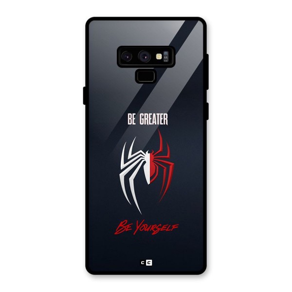 Be Greater Glass Back Case for Galaxy Note 9