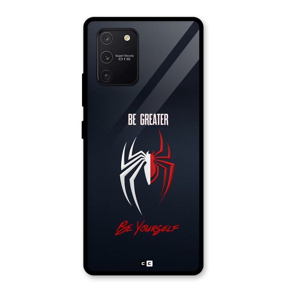 Be Greater Glass Back Case for Galaxy S10 Lite