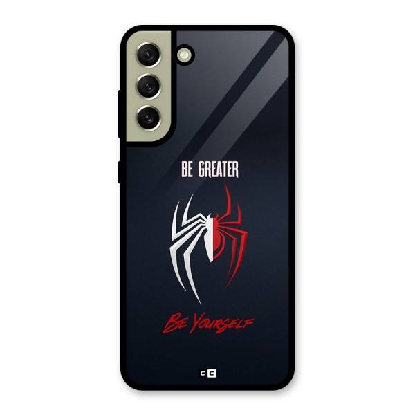 Be Greater Glass Back Case for Galaxy S21 FE 5G