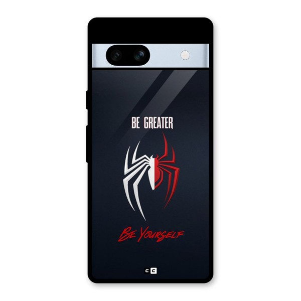 Be Greater Glass Back Case for Google Pixel 7a