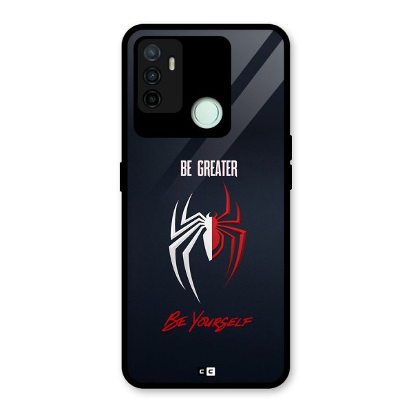 Be Greater Glass Back Case for Oppo A53