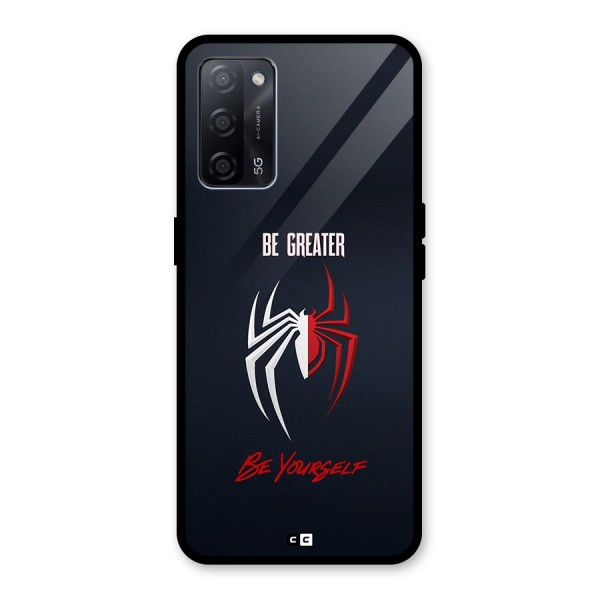 Be Greater Glass Back Case for Oppo A53s 5G