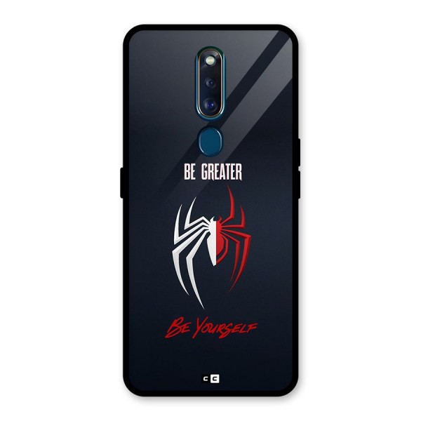 Be Greater Glass Back Case for Oppo F11 Pro