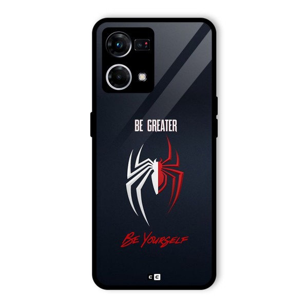 Be Greater Glass Back Case for Oppo F21 Pro 4G