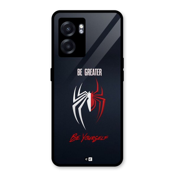 Be Greater Glass Back Case for Oppo K10 (5G)