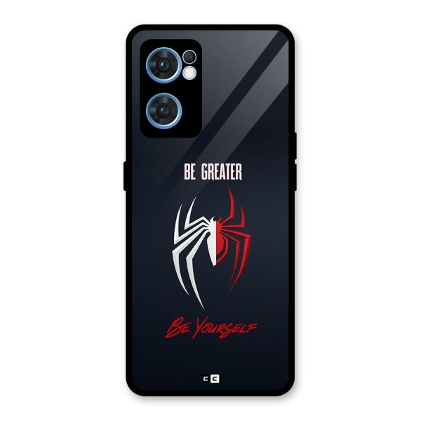 Be Greater Glass Back Case for Oppo Reno7 5G