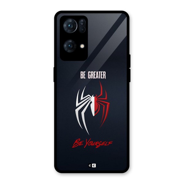 Be Greater Glass Back Case for Oppo Reno7 Pro 5G