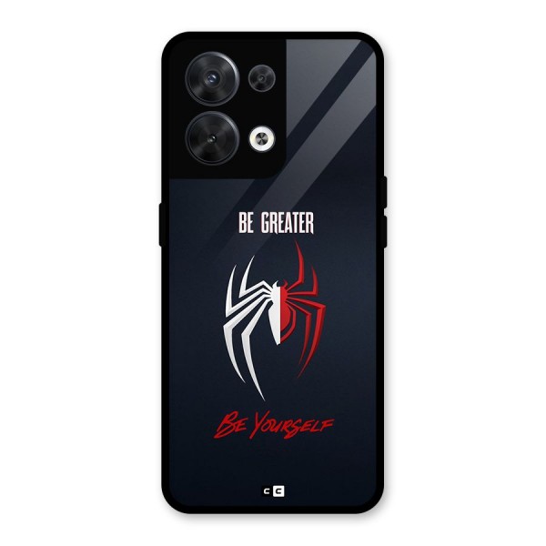 Be Greater Glass Back Case for Oppo Reno8 5G