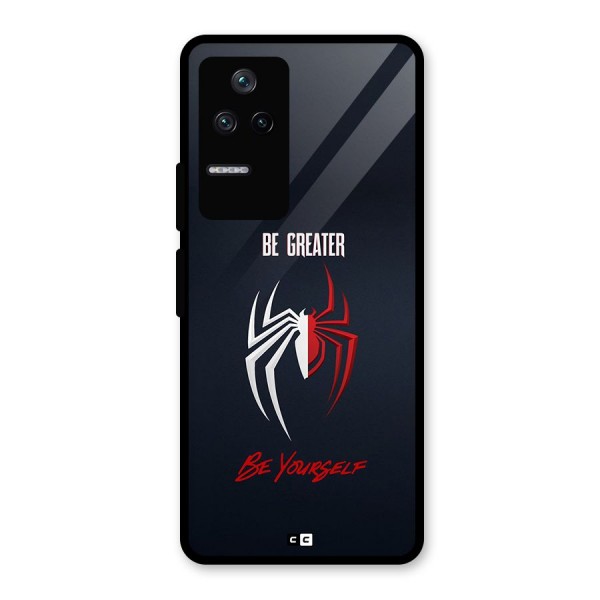 Be Greater Glass Back Case for Poco F4 5G