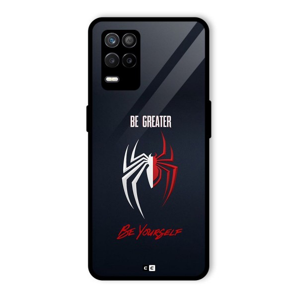 Be Greater Glass Back Case for Realme 8s 5G