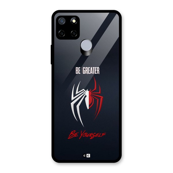 Be Greater Glass Back Case for Realme C15