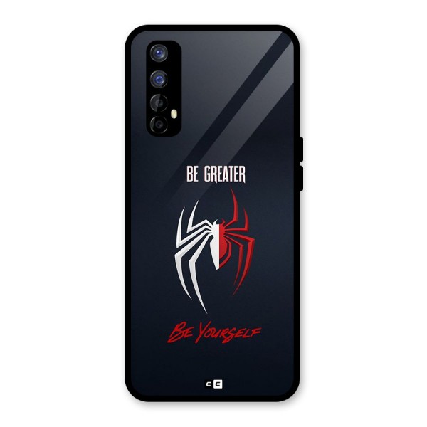 Be Greater Glass Back Case for Realme Narzo 20 Pro