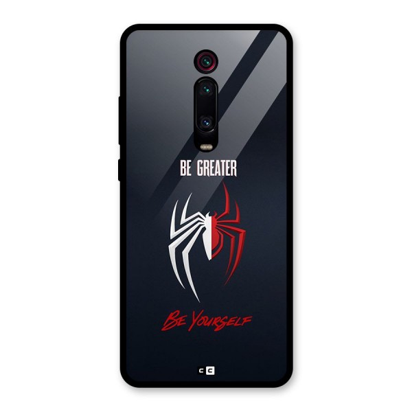 Be Greater Glass Back Case for Redmi K20 Pro