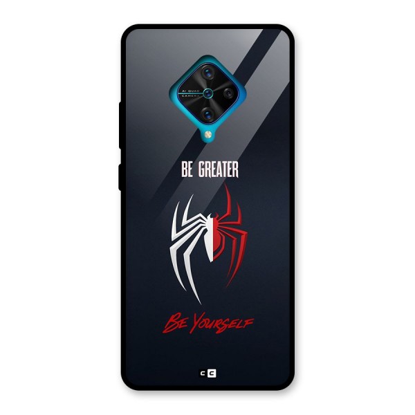 Be Greater Glass Back Case for Vivo S1 Pro