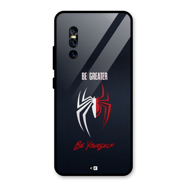 Be Greater Glass Back Case for Vivo V15 Pro