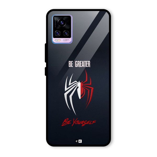 Be Greater Glass Back Case for Vivo V20 Pro