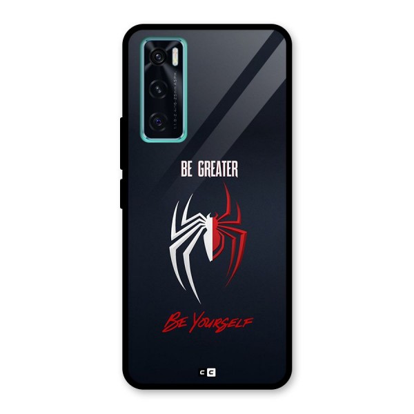 Be Greater Glass Back Case for Vivo V20 SE